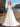 V Neck Embroidery Lace Wedding Dress With Chapel Train